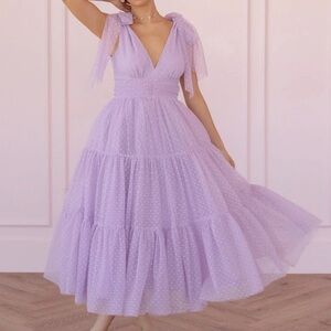JessaKae Jeanne Dress - Lavender - 2X